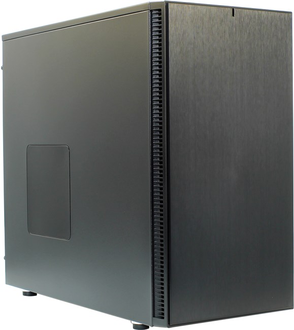 Корпус Fractal Design Define S , ATX, Midi-Tower, 2xUSB 3.0, черный, Без БП (FD-CA-DEF-S-BK) плохая упаковка