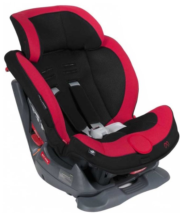 Автокресло детское AILEBEBE Swing Moon 1/2 (9-25 кг), черно-красное (ALC453E), цвет черный/красный