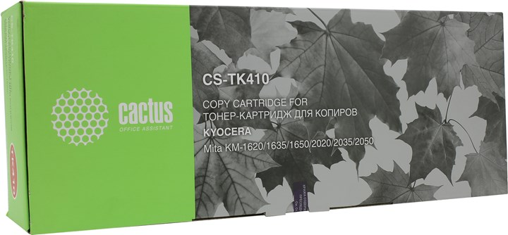 

Картридж лазерный Cactus CS-TK410 (TK-410), черный, 15000 страниц, совместимый, для Kyocera KM-1620, KM-1635, KM-2020, KM-2035, KM-1650, KM-2050 плохая упаковка, CS-TK410
