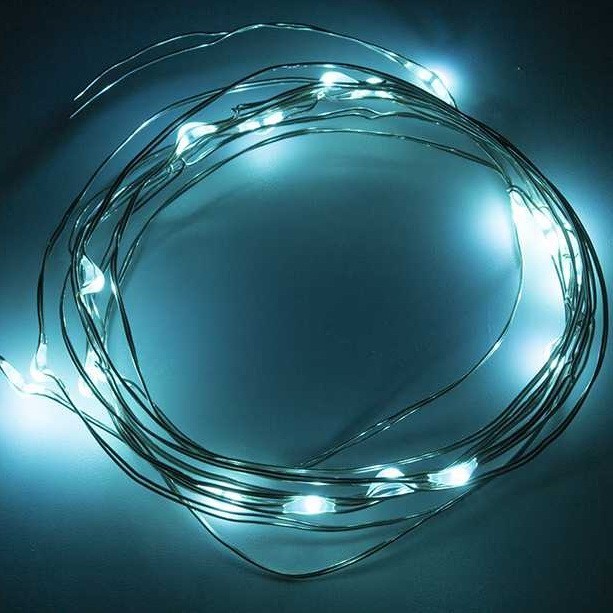 

Гирлянда NEON-NIGHT светодиодная нить, ламп: 20шт., 2м, бирюзовый (303-004 )