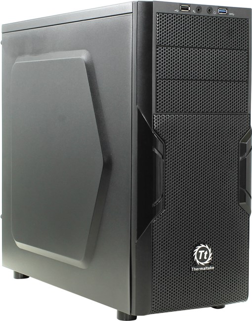 

Корпус Thermaltake Versa H22, ATX, Midi-Tower, USB 3.0, черный, Без БП (CA-1B3-00M1NN-00) плохая упаковка, Versa H22