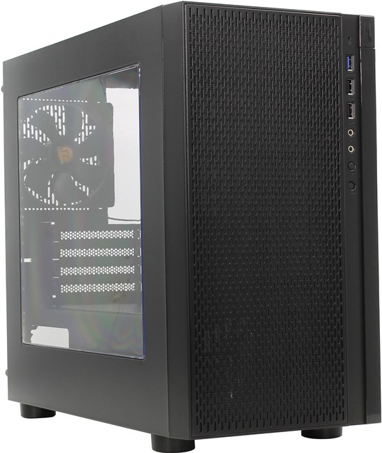 

Корпус Thermaltake Versa H18, mATX, Mini-Tower, USB 3.0, черный, Без БП (CA-1J4-00S1WN-00) плохая упаковка, Versa H18