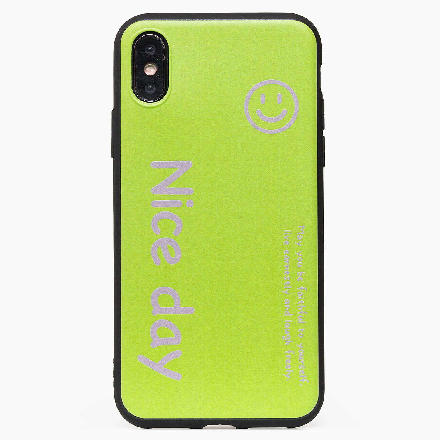 

Чехол-накладка SC201 для смартфона Apple iPhone X/XS, зеленый (123269)