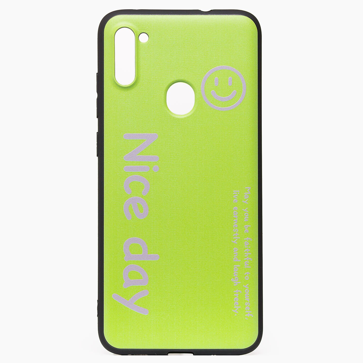 

Чехол-накладка SC201 для смартфона Samsung SM-A115 Galaxy A11/SM-M115 Galaxy M11, зеленый (124375)