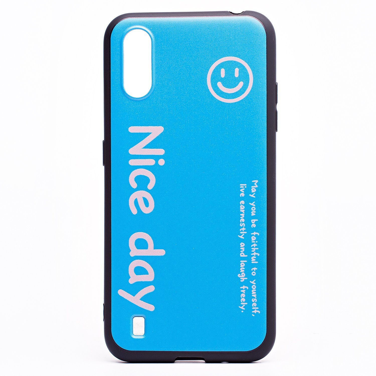 

Чехол-накладка SC201 для смартфона Samsung SM-M015 Galaxy M01/SM-A015 Galaxy A01, синий (124392)