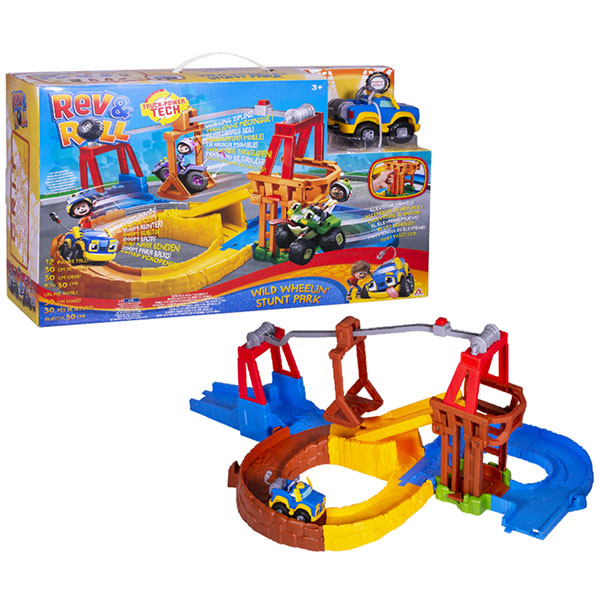 

Игровой набор Rev&Roll "Автопарк", разноцветный (EU881520), "Автопарк"