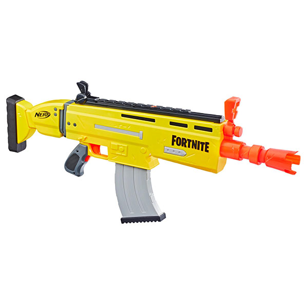 

Игровой набор Hasbro "Бластер Nerf Fortnite АR-L", бластер, 20 дротиков (E6158), "Бластер Nerf Fortnite АR-L"