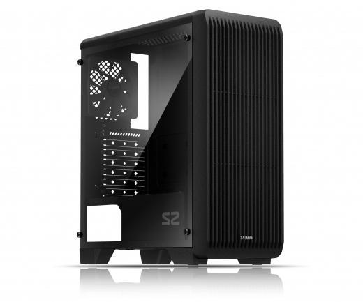 Корпус Zalman S2, ATX, Midi-Tower, USB 3.0, черный, Без БП плохая упаковка