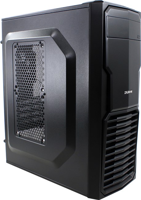 Корпус Zalman ZM-T4, mATX, Mini-Tower, USB 3.0, черный, Без БП плохая упаковка