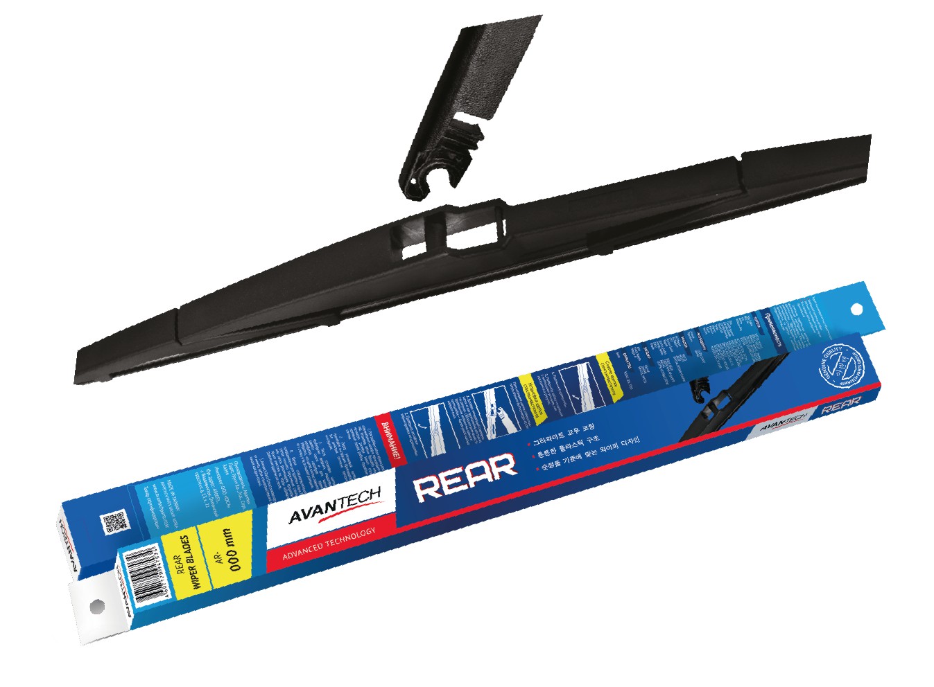 

Щетка стеклоочистителя Avantech Rear 27.5 см, 11", 1 шт., для заднего стекла (AR-11), Rear