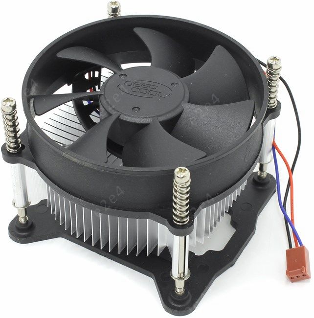 

Кулер для процессора DeepCool CK-11508 для Socket/115x/1200, 92мм, 2200rpm, 30.1 дБА, 65W, Al плохая упаковка, CK-11508