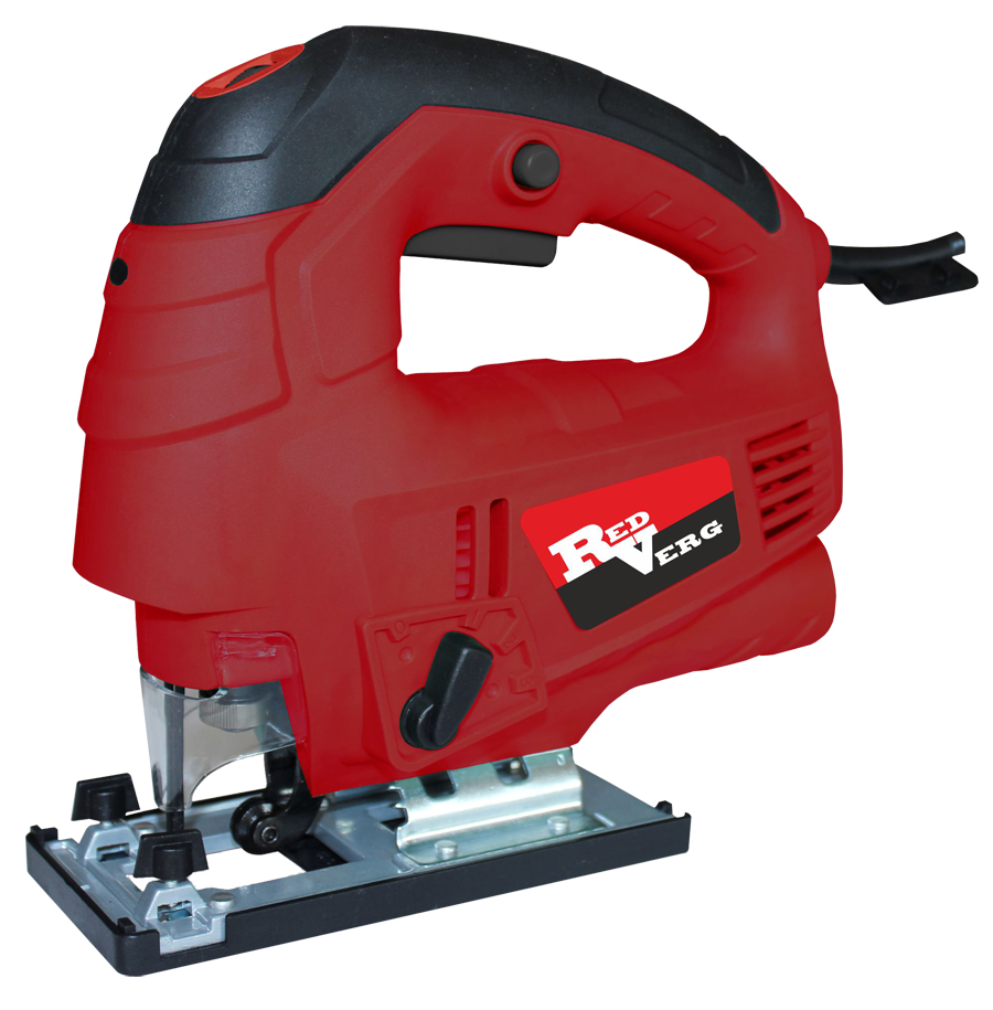

Электролобзик REDVERG RD-JS850-100, 850Вт, маятниковый ход, регулировка частоты хода, сдув опилок, - (5022677 ), RD-JS850-100