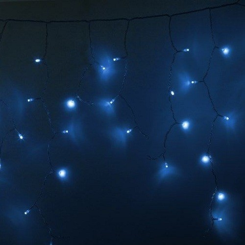 

Гирлянда NEON-NIGHT светодиодная бахрома, ламп: 176шт., 4.8м x 0.6м, белый (255-146 )