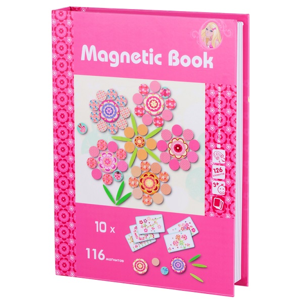 

Книга магнитная Magnetic Book "Фантазия", для девочки (TAV030), "Фантазия"