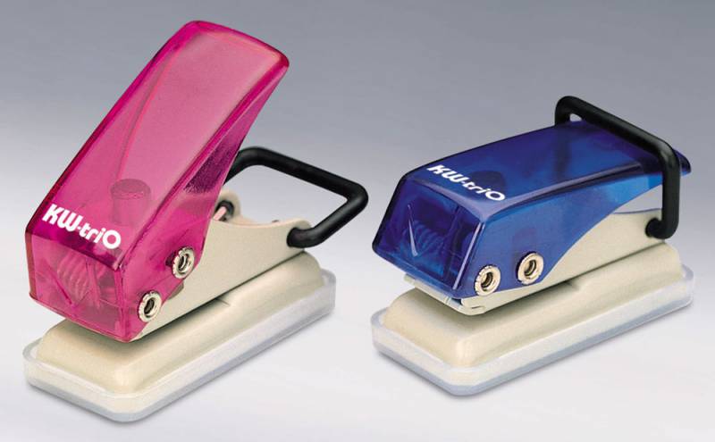 

Дырокол 6 листов, 1 отверстие 6мм, в ассортименте, Kw-Trio Mini 92A0 (92A0), 92A0