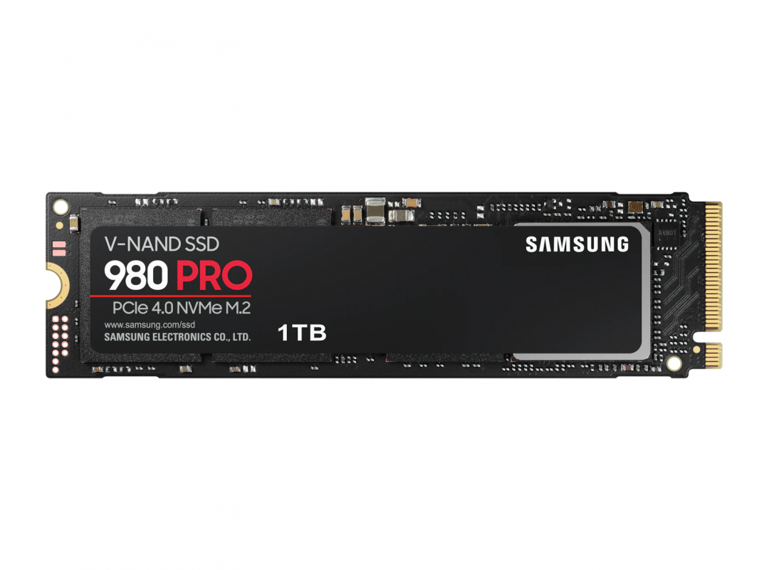 Твердотельный накопитель (SSD) Samsung 1Tb 980 PRO, 2280, M.2, NVMe (MZ-V8P1T0BW) - фото 1