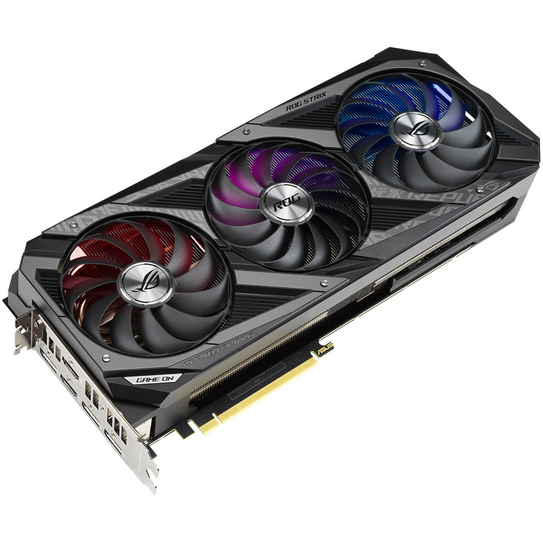 Видеокарта ASUS NVIDIA GeForce RTX 3070 (ROG-STRIX-RTX3070-8G-GAMING LHR)