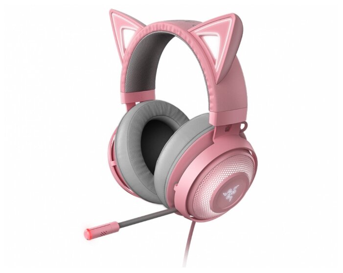 

Проводная гарнитура Razer Kraken Kitty Edition, USB, розовый (RZ04-02980200-R3M1), Kraken Kitty Edition