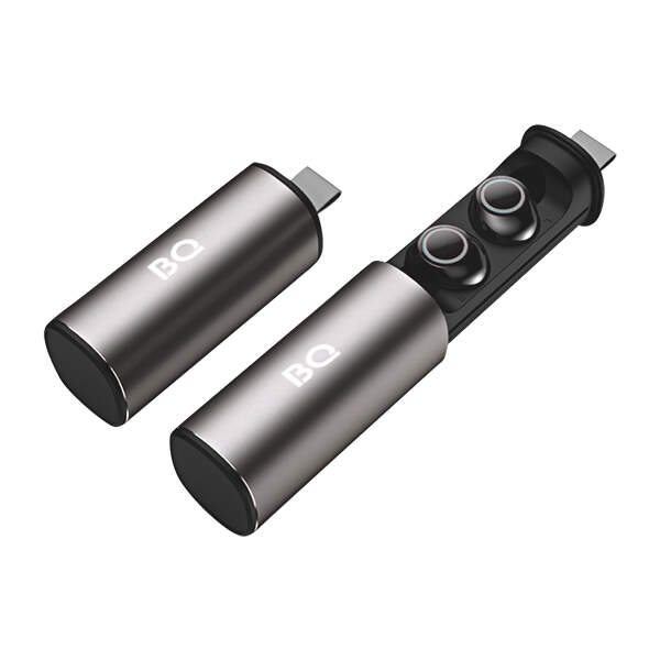 

Беспроводные наушники BQ BHS-03, серый, BHS-03