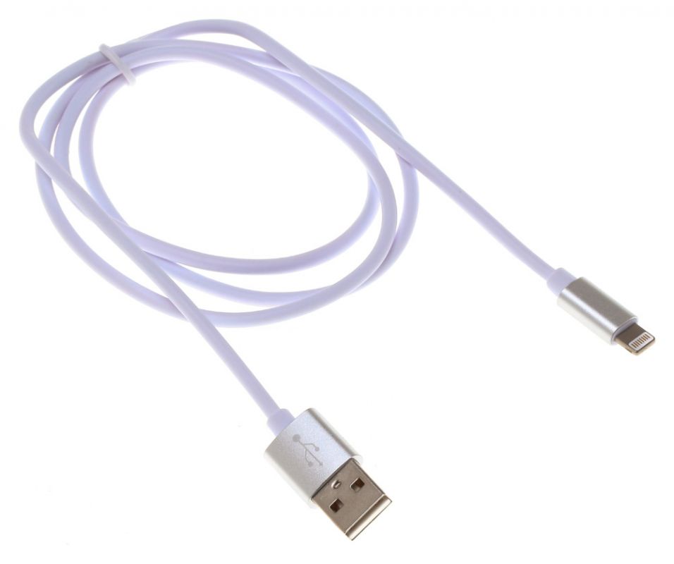 

Кабель Buro Lightning 8-pin-USB, 1м, белый (BHP RET LGHT-W)