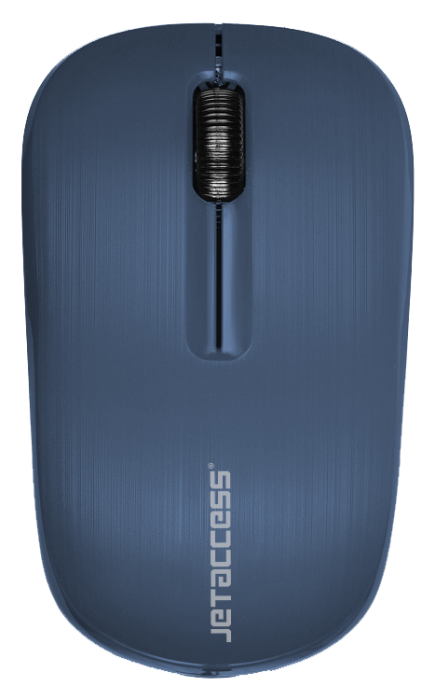 Мышь беспроводная Jet.A OM-U51G, 1200dpi, оптическая лазерная, Wireless, USB, синий (OM-U51G)