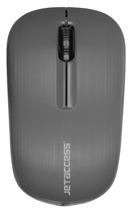 Мышь беспроводная Jet.A OM-U51G, 1200dpi, оптическая лазерная, Wireless, USB, серый (OM-U51G)