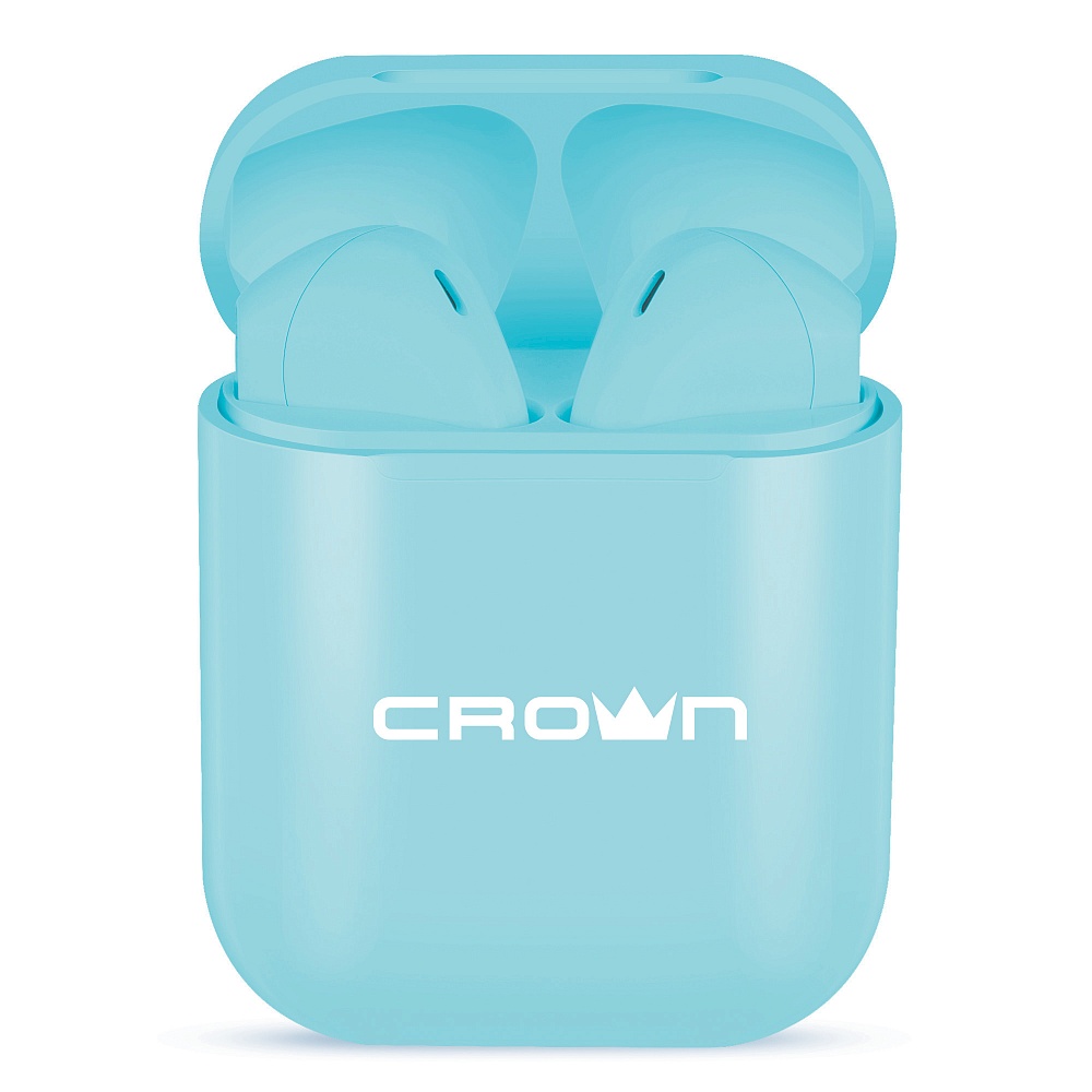 

Беспроводная гарнитура CROWN CMTWS-5005, Lightning, голубой (6941141601401 ), CMTWS-5005
