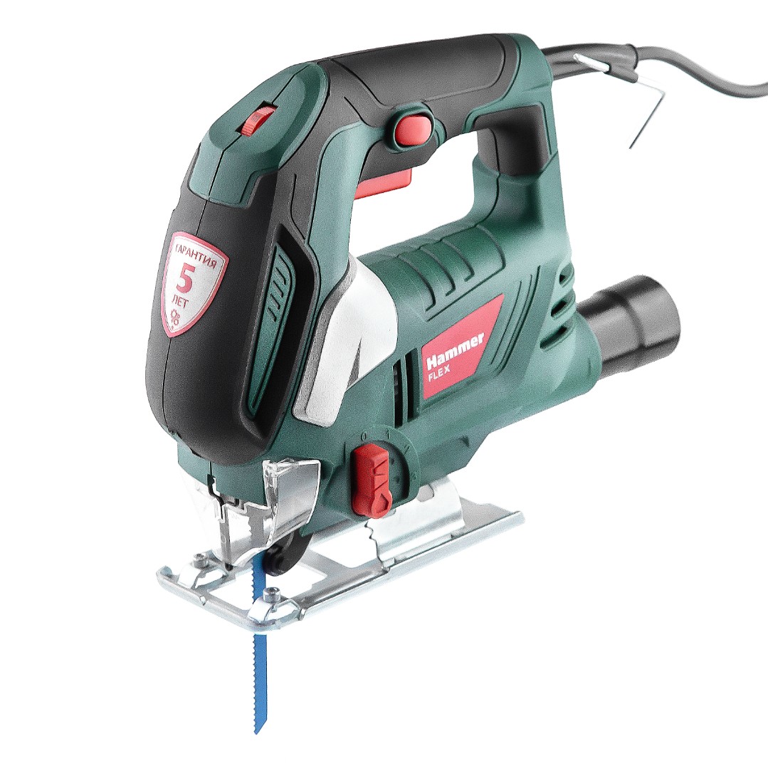 

Электролобзик Hammer LZK790L, 790Вт, маятниковый ход, регулировка частоты хода, сдув опилок, - (-), LZK790L