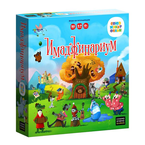 

Настольная игра Cosmodrome Games "Имаджинариум Союзмультфильм 3.0", игроков: 2-7 (52079), "Имаджинариум Союзмультфильм 3.0"