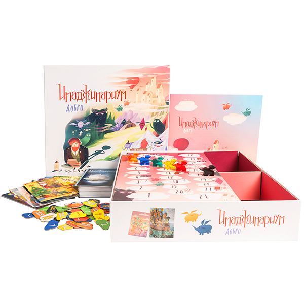 

Настольная игра Cosmodrome Games "Имаджинариум Добро", игроков: 3 - 7 (52062), "Имаджинариум Добро"
