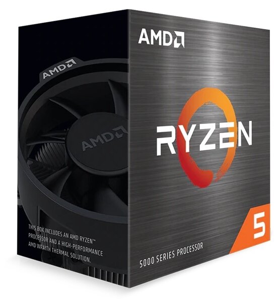 

Процессор AMD Ryzen 5-5600X Vermeer, 6C/12T, 3700MHz 32Mb TDP-65 Вт SocketAM4 BOX (Совместим с материнскими платами 500-й серии) (100-100000065BOX), 5600X