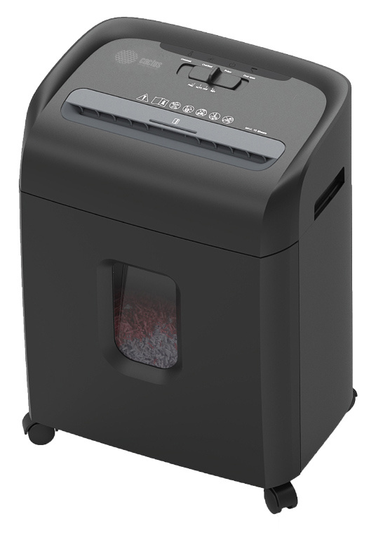 

Шредер Cactus CS-SH-10-15-4X12, секретность P-4, фрагменты - 4ммx1.2см, 15л, 10 листов, скрепки, скобы, карты плохая упаковка, CS-SH-10-15-4X12