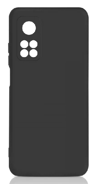 

Чехол-накладка DF для смартфона Xiaomi Mi 10T/10T Pro, силикон, микрофибра, черный (DF xiOriginal-15 (black))
