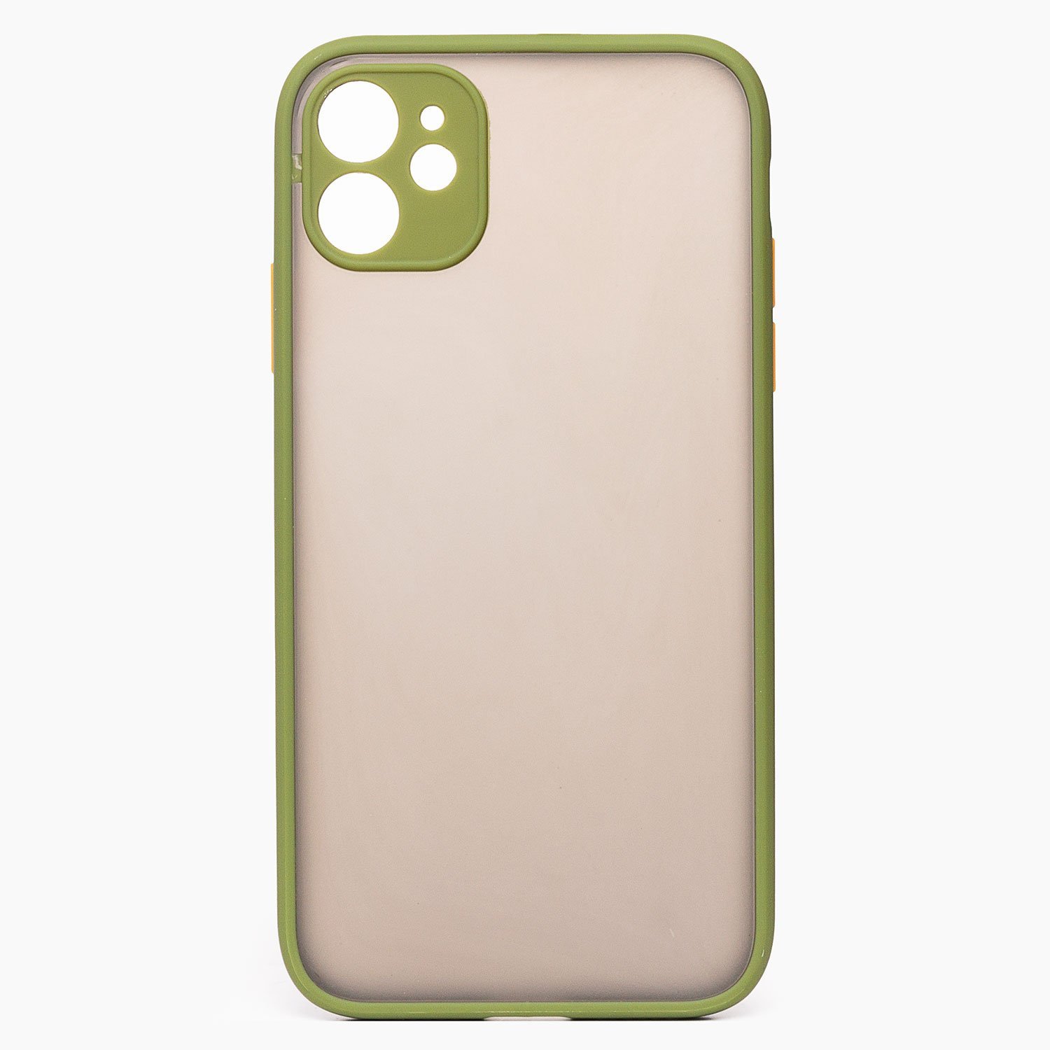 

Чехол-накладка PC041 для смартфона Apple iPhone 11, зеленый/черный (118643)