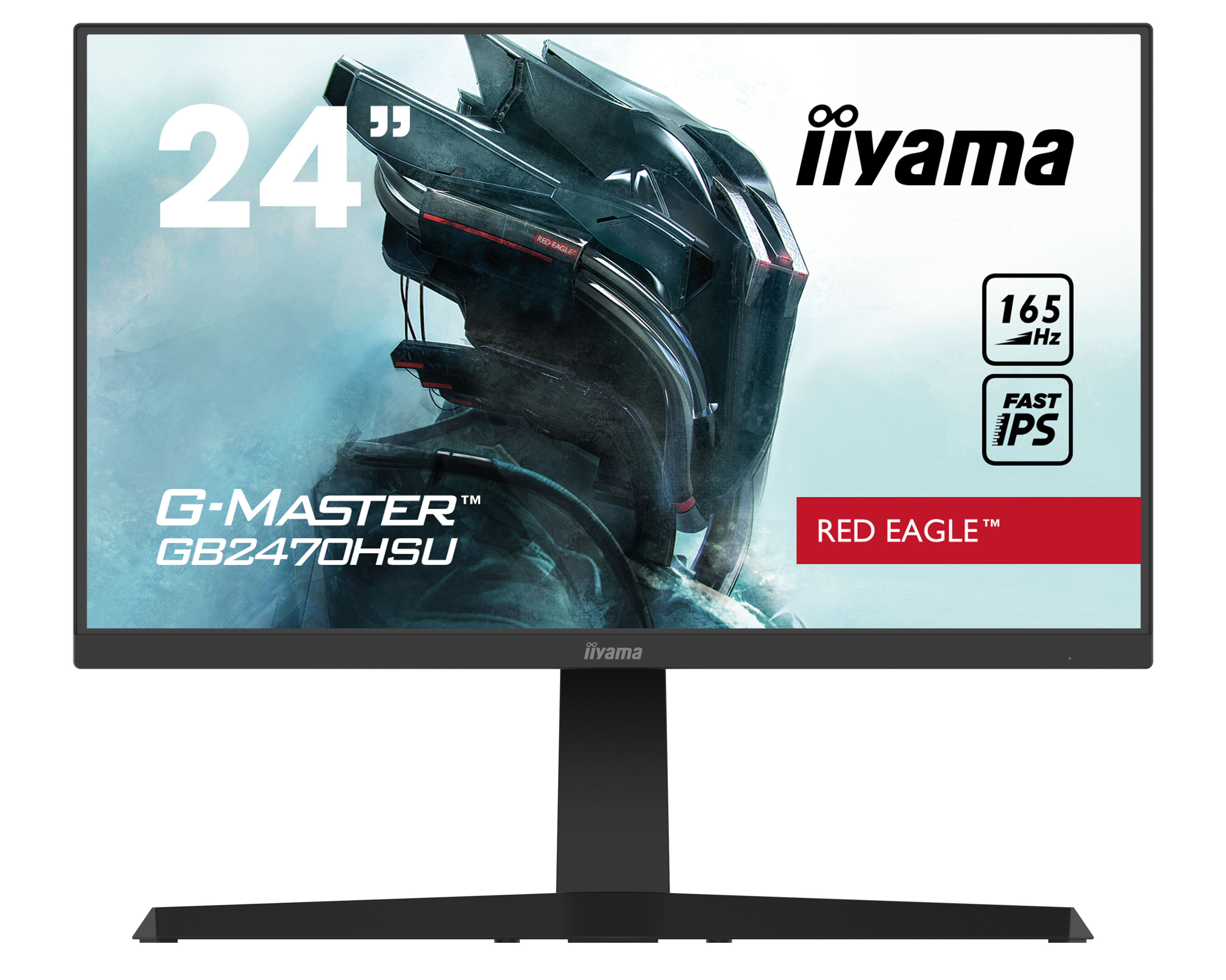 

Монитор 23.8" Iiyama G-MASTER GB2470HSU-B1 IPS, 1920x1080 (16:9), 250кд/м2, 165 Гц, 0.8мс, 178°/178°, FreeSync, HDMI, DisplayPort, USB-Hub, черный, GB2470HSU-B1