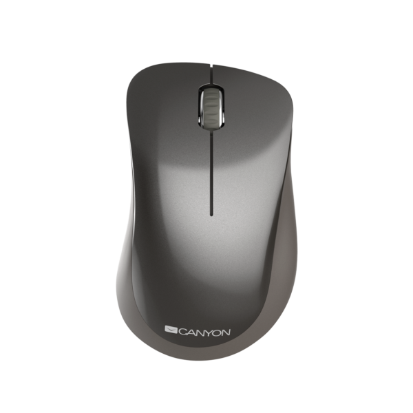 

Мышь беспроводная Canyon MW-911, 1200dpi, оптическая светодиодная, USB, серый (CNS-CMSW911DG), MW-911