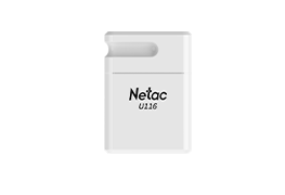 

Флешка 8Gb USB 2.0 Netac U116, белый (NT03U116N-008G-20WH), U116