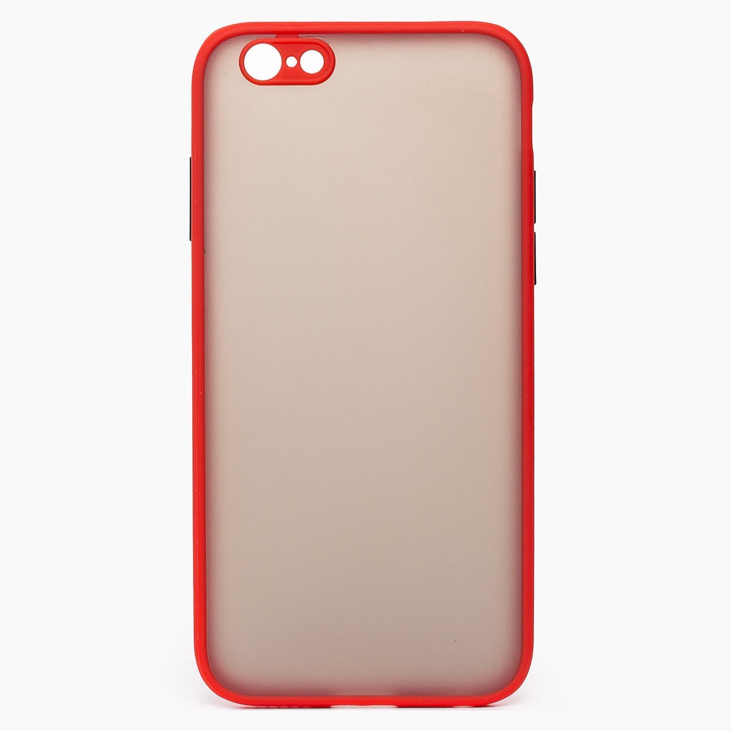 

Чехол-накладка PC041 для смартфона Apple iPhone 6/6S, красный/черный (118656)