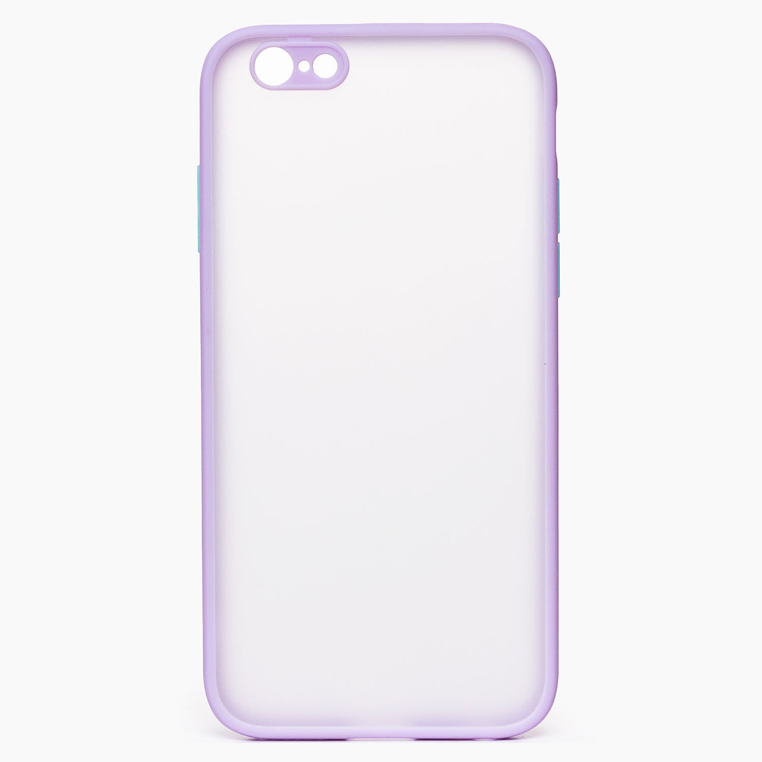 

Чехол-накладка PC041 для смартфона Apple iPhone 6/6S, светло-фиолетовый/белый (118655)