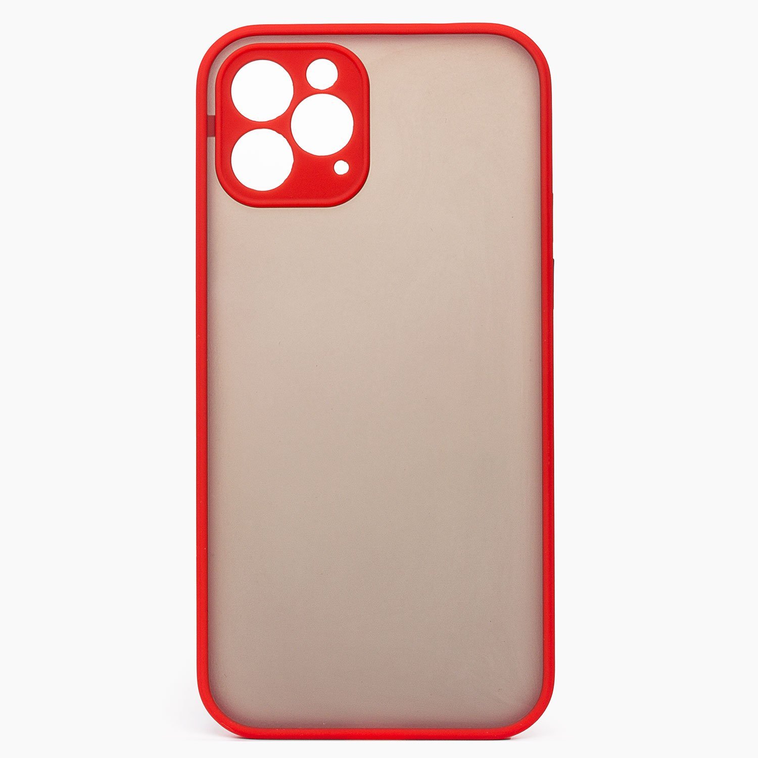 

Чехол-накладка PC041 для смартфона Apple iPhone 12 Pro Max, красный/черный (120272)