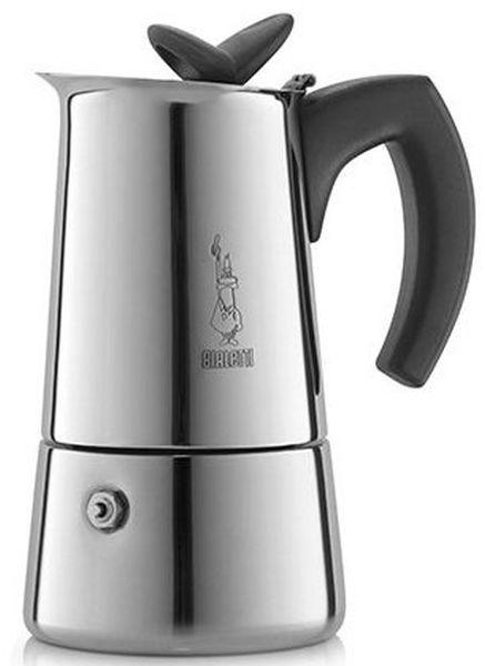 

Кофеварка гейзерная Bialetti Musa, 150мл, серебристый (4272), Musa