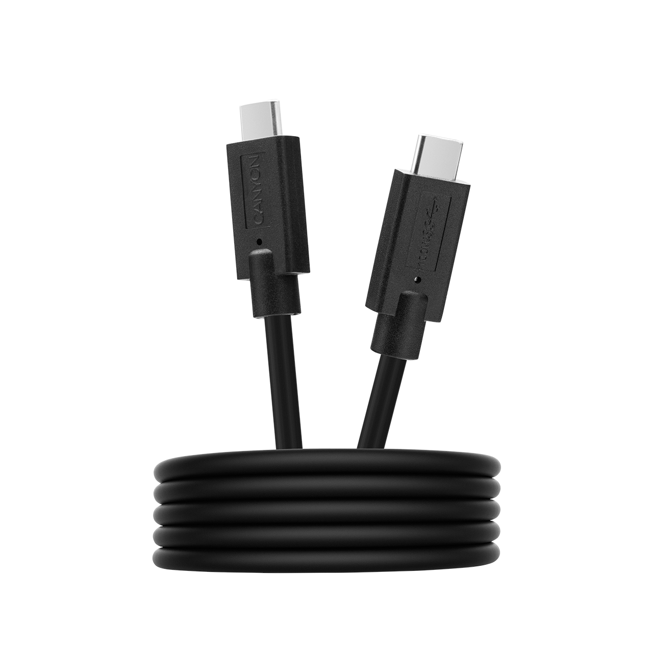 

Кабель USB Type-C-USB Type-C, 5A быстрая зарядка, 1м, черный Canyon UC-9 (CNS-USBC9), UC-9