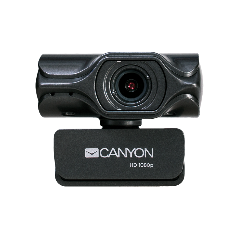 Вебкамера Canyon C6 3.2MP, 2560x1440, встроенный микрофон, USB 2.0, Серый (CNS-CWC6N)