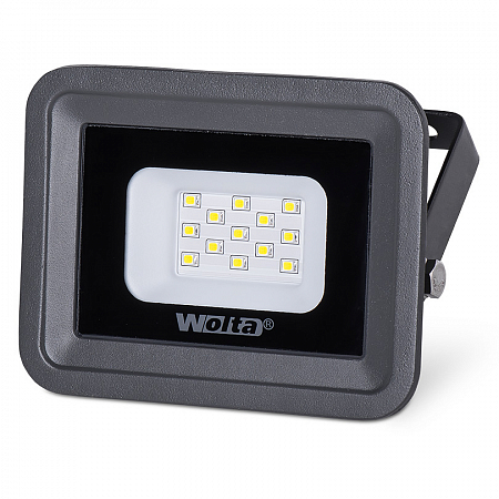

Прожектор светодиодный WOLTA WFL-10W/06, 10Вт, 900лм, 5700, IP65, серый, WFL-10W/06