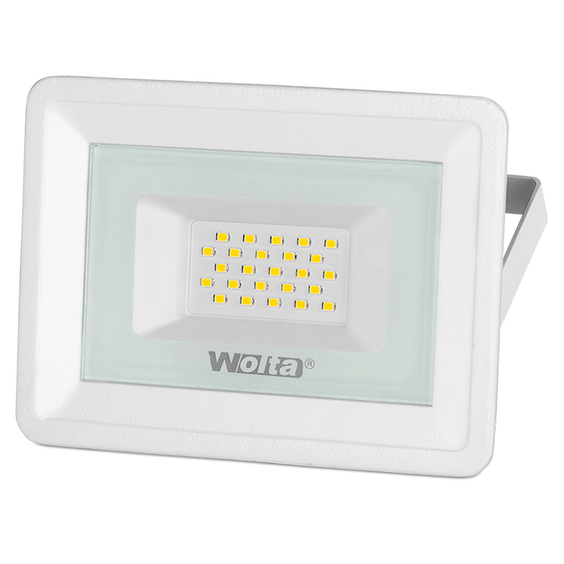 

Прожектор светодиодный WOLTA WFL-20W/06W, 20Вт, 1800лм, 5700, IP65, белый, WFL-20W/06W