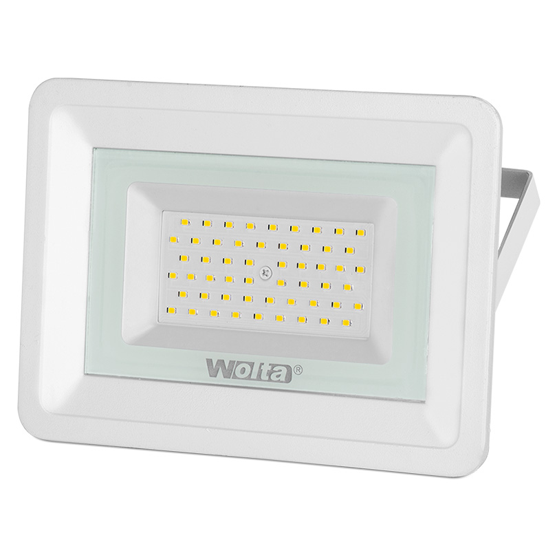 

Прожектор светодиодный WOLTA WFL-50W/06W, 50Вт, 4500лм, 5700, IP65, белый, WFL-50W/06W