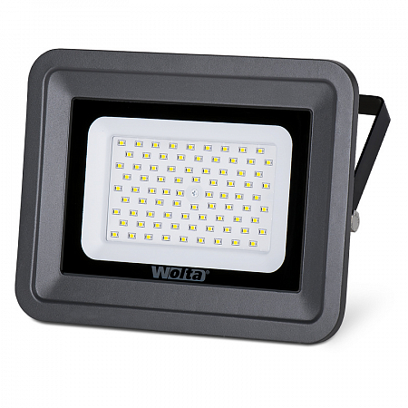 

Прожектор светодиодный WOLTA WFL-70W/06, 70Вт, 6300лм, 5700, IP65, белый, WFL-70W/06