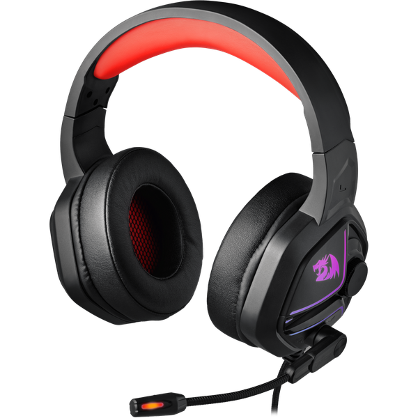 

Гарнитура Redragon AJAX REDRAGON, Jack 3.5mm/USB, черный/красный (77776), AJAX REDRAGON