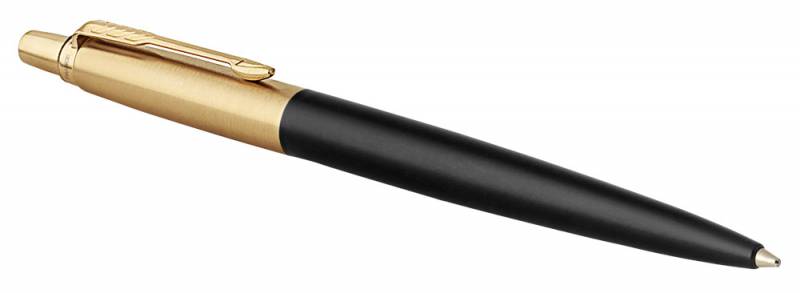 

Ручка шариковая автомат Parker Jotter Premium Bond Street Black GT, синий, нержавеющая сталь, подарочная упаковка (1953202), Bond Street Black GT