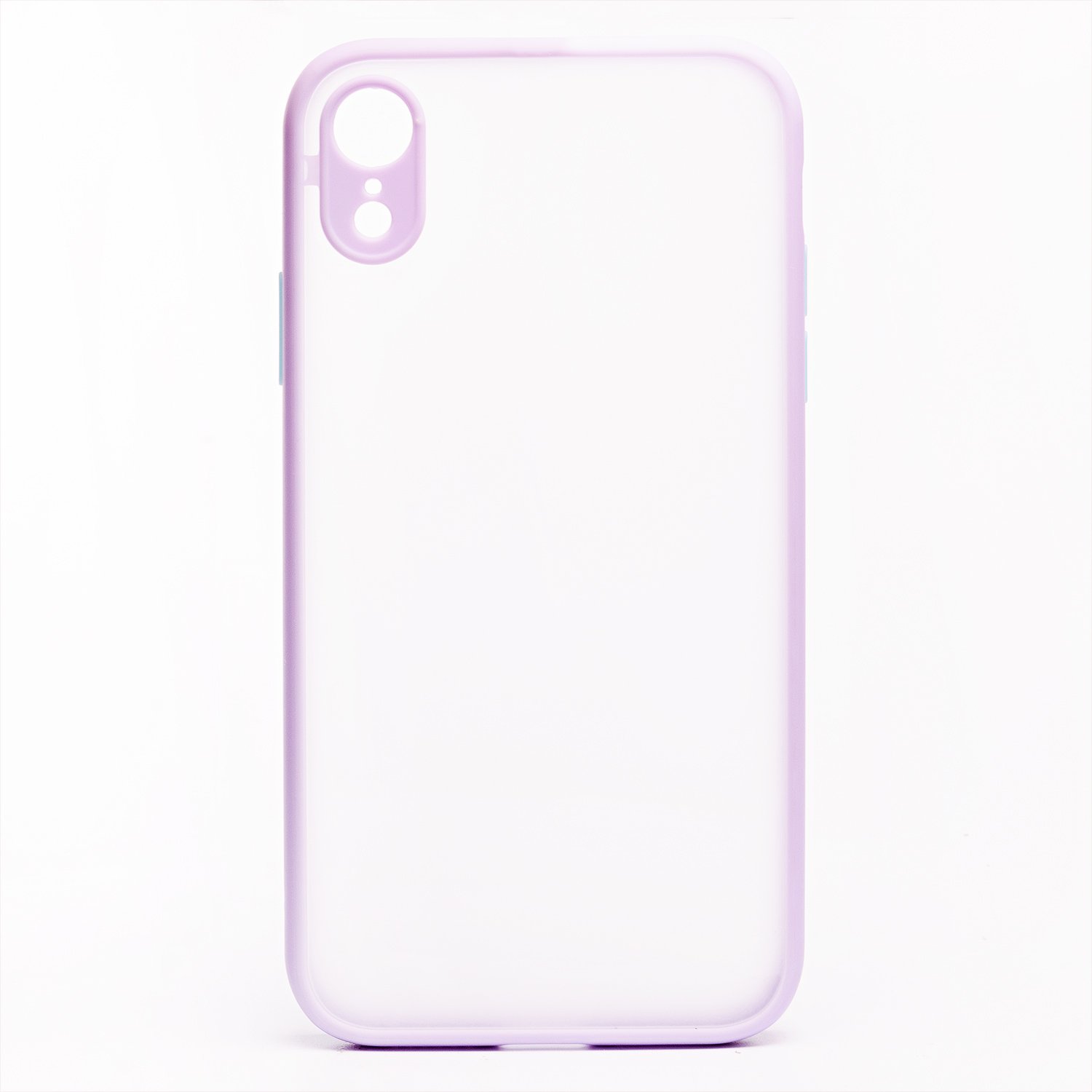 

Чехол-накладка PC041 для смартфона Apple iPhone XR, светло-фиолетовый/белый (118811)